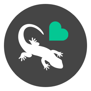 Icon of a heart with a paw print on it
